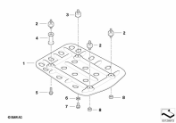 R1200GS 05-07 (K25) UNDERRIDE PROTECTION parts diagram