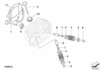 R1200GS 05-07 (K25) TIMING GEAR - INTAKE VALVE/EXHAUST VALVE parts diagram
