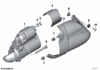 R1200GS 05-07 (K25) STARTER parts diagram
