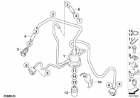 R1200GS 05-07 (K25) FUEL DISTRIBUTOR/PRESSURE REGULATOR parts diagram