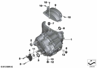 R1200GS 05-07 (K25) MANUAL TRANSMISSION parts diagram