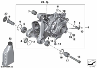 R1200GS 05-07 (K25) RIGHT-ANGLE GEARBOX INTEGRAL ABS GEN. 1 parts diagram