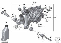 R1200GS 05-07 (K25) RIGHT-ANGLE GEARBOX INTEGRAL ABS GEN. 2 parts diagram