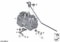 R1200GS 05-07 (K25) PRESSURE MODULATOR INTEGRAL ABS parts diagram