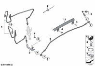 R1200GS 05-07 (K25) BRAKE LINE, REAR, I-ABS GENERATION 2 parts diagram
