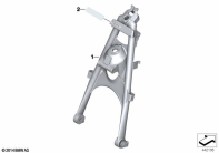 R1200GS 05-07 (K25) FRONT FRAME parts diagram