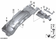 R1200GS 05-07 (K25) WHEEL COVER, REAR parts diagram