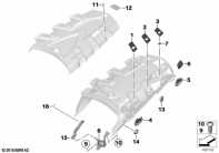 R1200GS 05-07 (K25) REAR CARRIER PART parts diagram