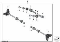 R1200GS 05-07 (K25) WINDSHIELD ATTACHMENT parts diagram