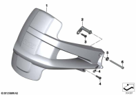 R1200GS 05-07 (K25) MUDGUARD REAR parts diagram