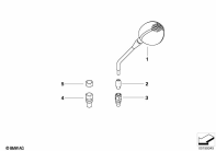 R1200GS 05-07 (K25) MIRROR parts diagram