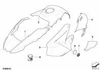 R1200GS 05-07 (K25) PAINTED PARTS 933 GRANITE-GREY parts diagram