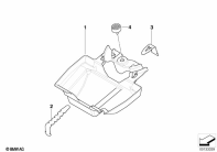 R1200GS 05-07 (K25) TOOL BOX parts diagram