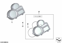 R1200GS 05-07 (K25) INSTRUMENT CLUSTER parts diagram