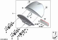 R1200GS 05-07 (K25) REAR LIGHT parts diagram