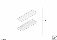 R1200GS 05-07 (K25) SET, HOOK AND LOOP FASTENERS parts diagram