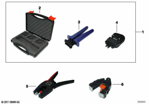 F650GS 01-04 (R13) SPECIAL TOOL FOR WIRING HARNESS REPAIR exploded view parts diagram