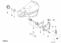 F650GS 01-04 (R13) WATER PUMP parts diagram