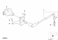 F650GS 01-04 (R13) IGNITION SYSTEM parts diagram