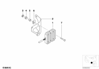F650GS 01-04 (R13) VOLTAGE REGULATOR parts diagram