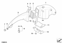 F650GS 01-04 (R13) INTAKE SOUND SYSTEM parts diagram