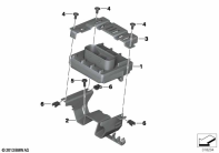 F650GS 01-04 (R13) CONTROL UNIT BMS-C / E parts diagram