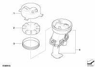 F650GS 01-04 (R13) FUEL PUMP/FUEL FILTER parts diagram