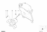 F650GS 01-04 (R13) FAN parts diagram