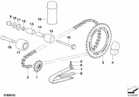 F650GS 01-04 (R13) CHAIN DRIVE parts diagram