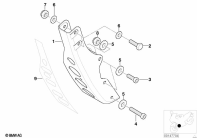 F650GS 01-04 (R13) ENGINE SUPPORT parts diagram