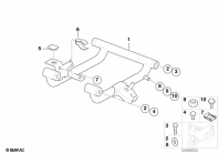 F650GS 01-04 (R13) FRAME LOWER PART parts diagram
