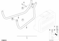 F650GS 01-04 (R13) SET CASE HOLDER parts diagram