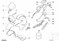 F650GS 01-04 (R13) PRIMED PARTS parts diagram