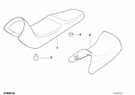 F650GS 01-04 (R13) BENCH SEAT parts diagram