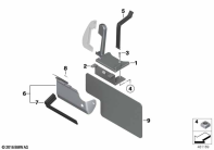 F650GS 01-04 (R13) BATTERY CARRIER/HEAT INSULATION parts diagram