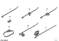 F650GS 01-04 (R13) CABLE TIE, CABLE TIE WITH BRACKET parts diagram