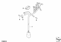 F650GS 01-04 (R13) WIRING HARNESS, INSTRUMENT CLUSTER parts diagram