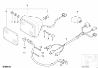 F650GS 01-04 (R13) SIGNALLING LIGHT parts diagram