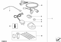 F650GS 01-04 (R13) RETROFIT KIT, ON-BOARD COMPUTER parts diagram