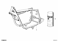 R80G/S (2471) FRONT FRAME parts diagram
