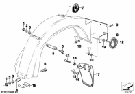 R80G/S (2471) WHEEL COVER, REAR parts diagram