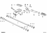 R80G/S (2471) FOOTREST parts diagram
