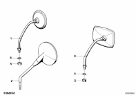 R80G/S (2471) MIRROR parts diagram