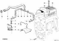 R65 (2472) ENGINE VENTILATION parts diagram