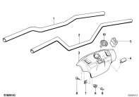 R65 (2472) HANDLEBAR parts diagram