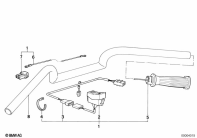 R65 (2472) RETROFIT KIT, HEATED HANDLE parts diagram