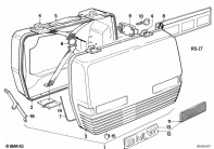 R65 (2472) TOURING CASE parts diagram