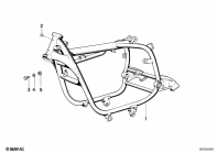 R65 (2472) FRONT FRAME parts diagram
