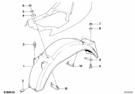 R65 (2472) WHEEL COVER, REAR parts diagram