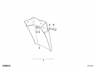 R65 (2472) SET MUD FLAPS, REAR parts diagram